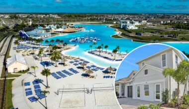 Buyers rush to live in community home to largest pool in the US