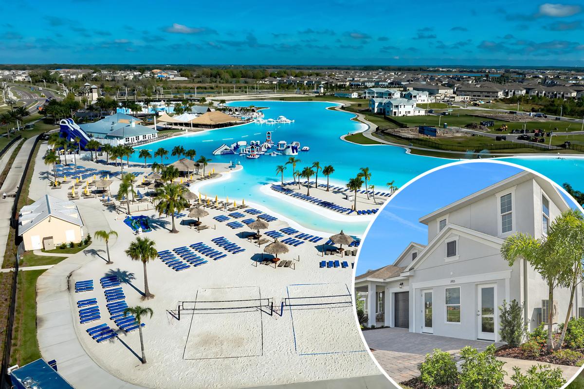 Buyers rush to live in community home to largest pool in the US