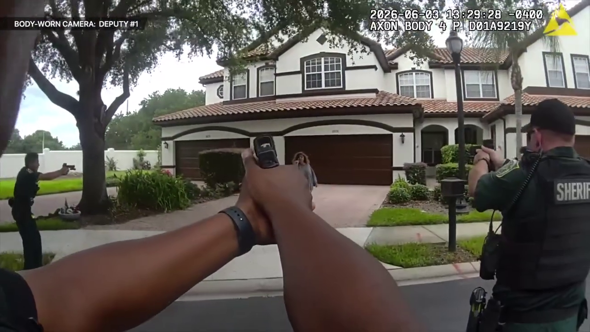 Bodycam shows 3 Orange County deputies fatally shoot woman holding knife