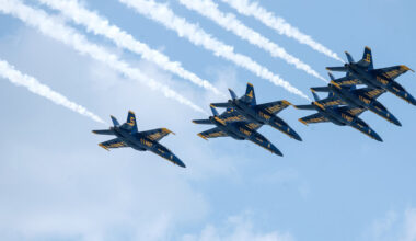 Blue Angels’ Close Beach Flyby in Florida Results in No Punishments for Pilots