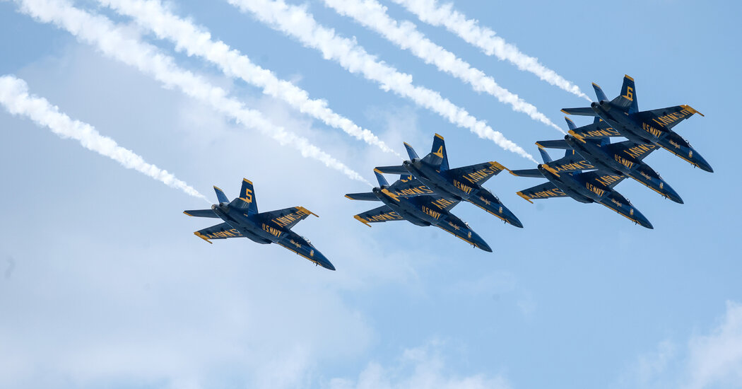 Blue Angels’ Close Beach Flyby in Florida Results in No Punishments for Pilots