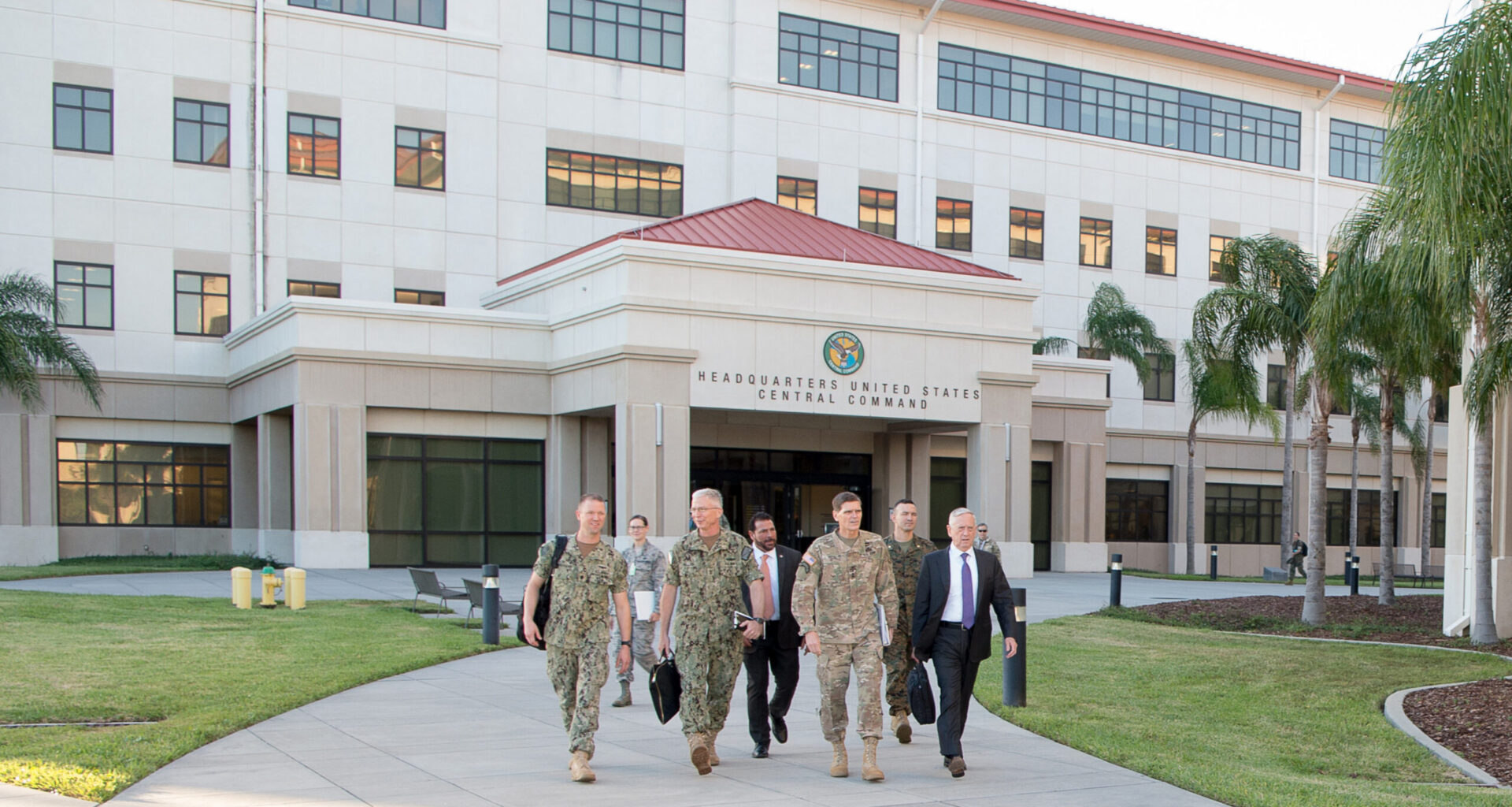 U.S. Central Command headquarters at MacDill Air Force Base in Tampa