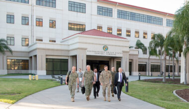 U.S. Central Command headquarters at MacDill Air Force Base in Tampa