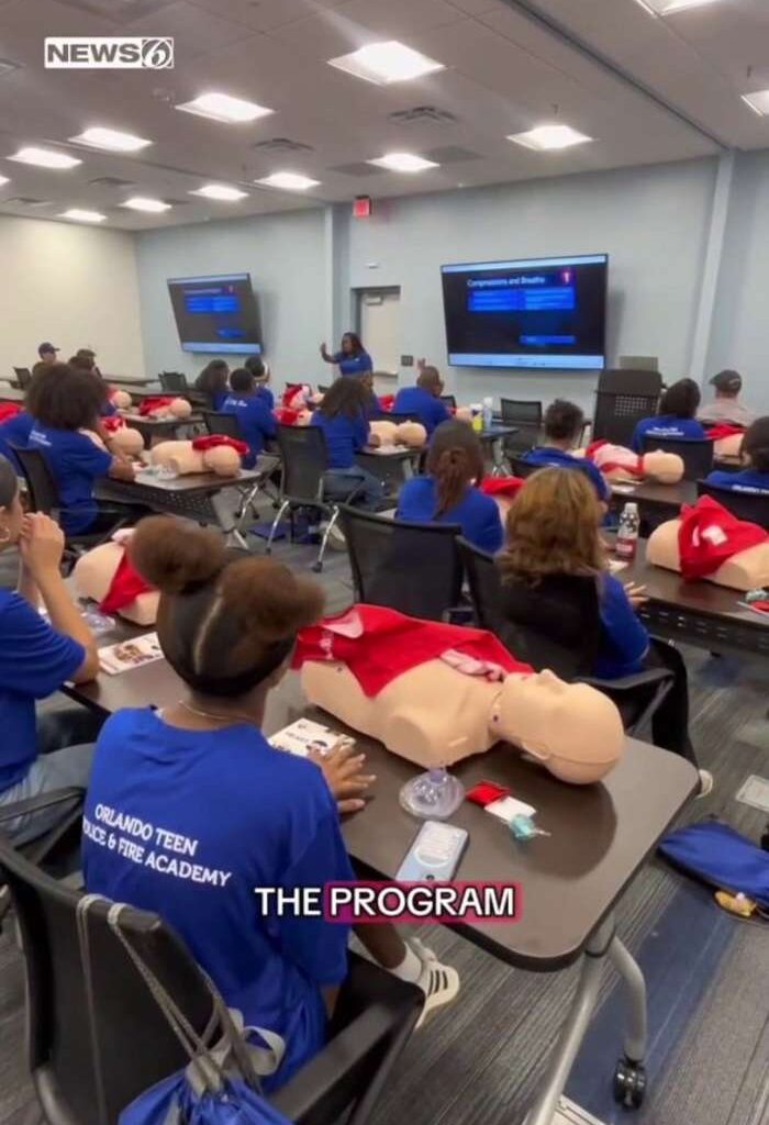 Orlando Fire Department certifies 50 teens in CPR, emergency response skills