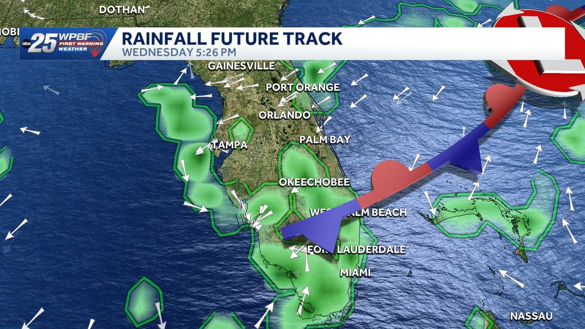 Tracking scattered showers and storms across South Florida