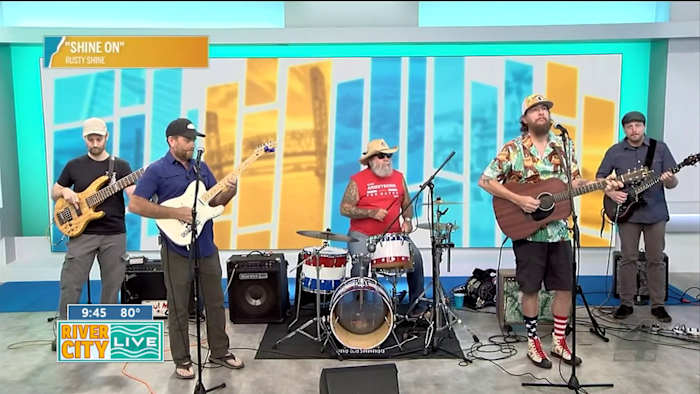 RCB: Rusty Shine playing at American Pride 4th of July