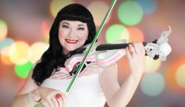 Violectric get stringy with the classic rock canon for a free show in downtown Orlando