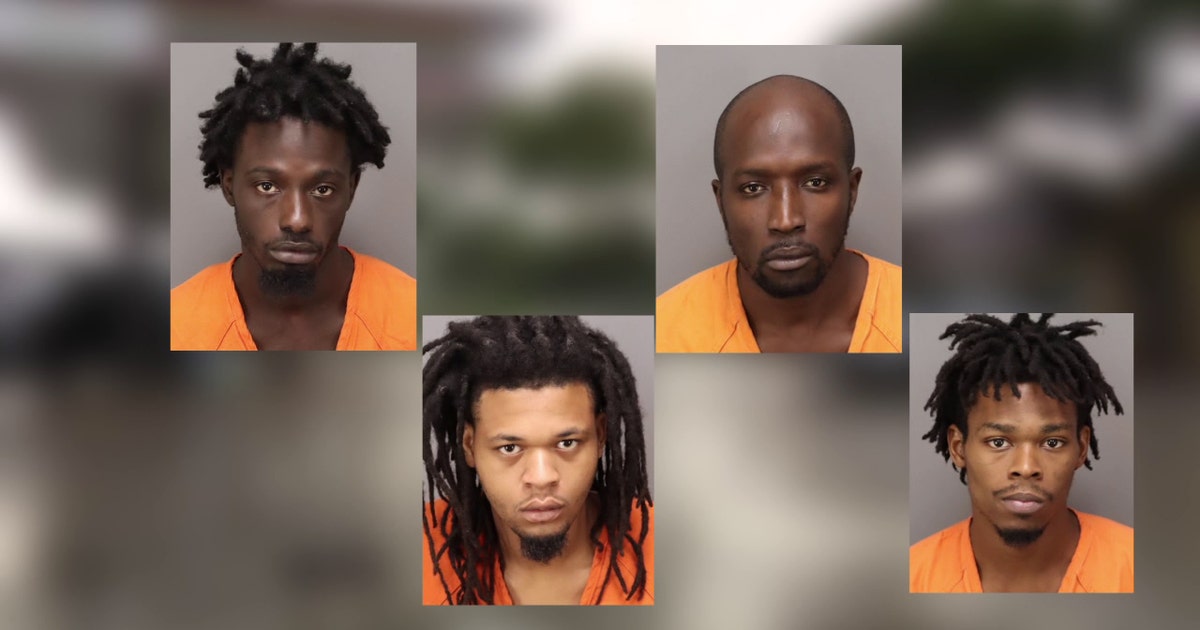 4 Tampa men sentenced to prison for armed robberies at Hillsborough County 7-Eleven stores