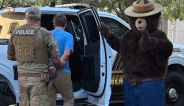 Florida man accused of stealing, selling Smokey Bear signs online for $1,900 a piece