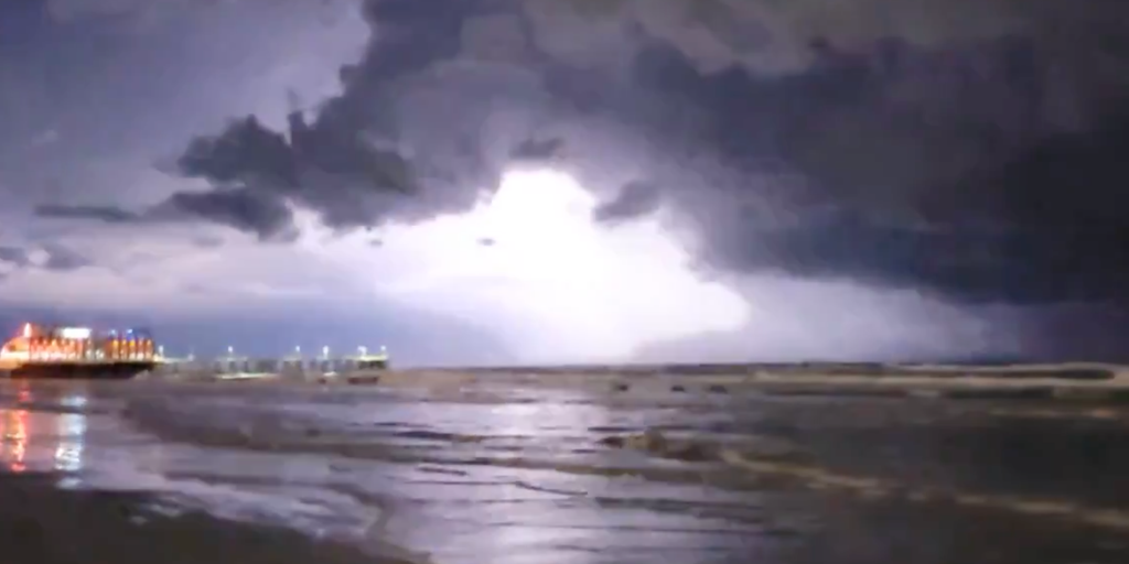 Lightning strike kills one and injures three