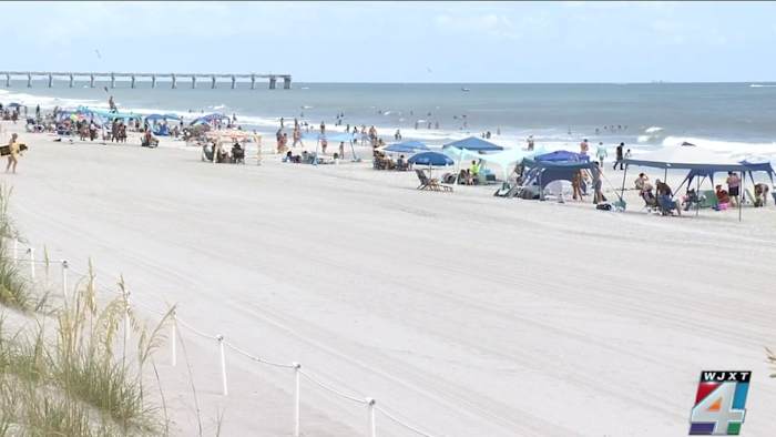 ‘Be mindful’: Jacksonville Beach lifeguards urge safety as Fourth of July crowds pack the shore