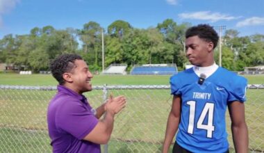 Trinity Christian CB Za'khari Greene Full Interview