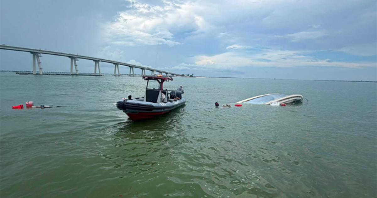 US Coast Guard saves 8, including infant and child, after vessel capsizes off Fort Myers Beach