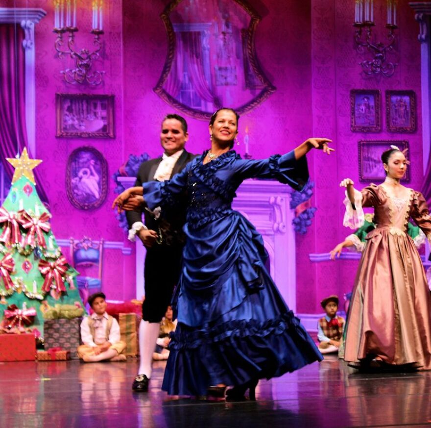 Iliana Lopez makes an annual appearance as Marie Stahlbaum (Clara's mom) in Gulfshore Ballet's performance of Tchaikovsky's 'The Nutcracker' ballet.