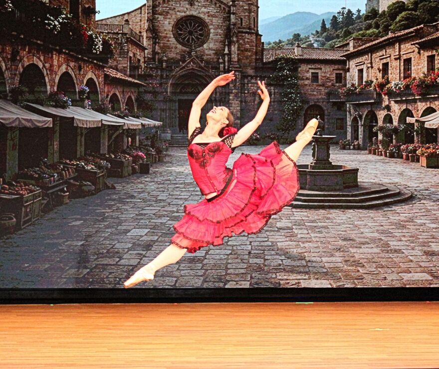 Natalie Alvarez in Gulfshore Ballet's May, 2026 performance of 'Don Quixote' at the Tribby Arts Center.