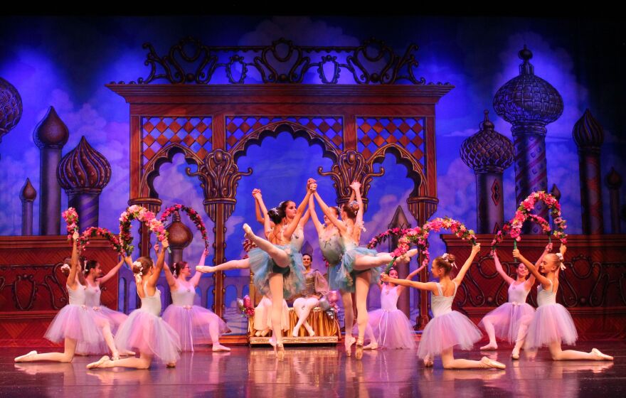 Each year, Gulfshore Ballet collaborates with Gulf Coast Symphony to perform Tchaikovsky’s ‘The Nutcracker’ at the Barbara B Mann Performing Arts Hall.