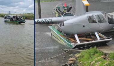 Florida airboat captain helps stranded helicopter crew from alligator-filled Lake Jesup
