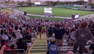 Tampa Bay Rowdies stadium packed for World Cup watch party
