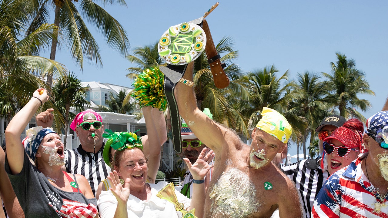 Florida man wins Key West Key Lime Pie Eating Championship in 59.6 seconds