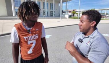 Tocoi Creek Wide Receiver David Burton Full Interview