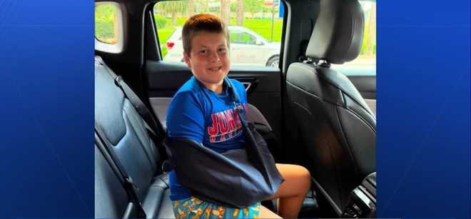 An 11-year-old boy from Juniata County, Pennsylvania is recovering after an alligator attack in Marion County, Florida that led to the amputation of his right hand. an 11-year-old boy from juniata county, pennsylvania is recovering after an alligator attack in marion county, florida that led to the amputation of his right hand.