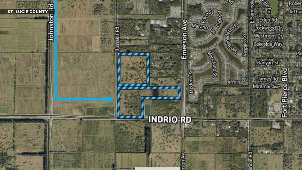 The Indrio Town Center proposal would bring nearly 450,000 square feet of commercial, retail, and possible residential space to land currently zoned for agriculture off Indrio Road in St. Lucie County.