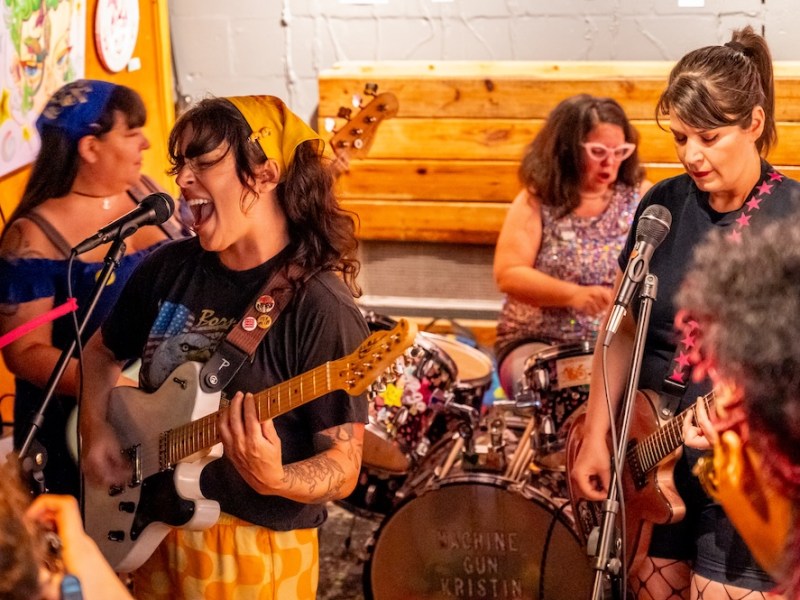 Double Bubble brought the musical fireworks to Lil Indie’s with album-release show