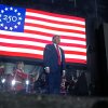President Trump speaks at a rally kicking off the Great American State Fair last week.