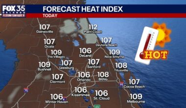 Orlando weather: Heat advisory for parts of Central Florida as temperatures climb