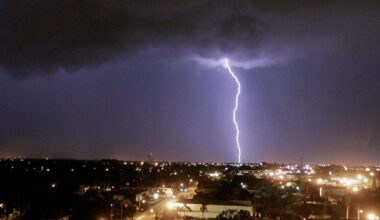 Victim ID'd in deadly lightning strike at Florida beach that killed 1, hurt 3 others