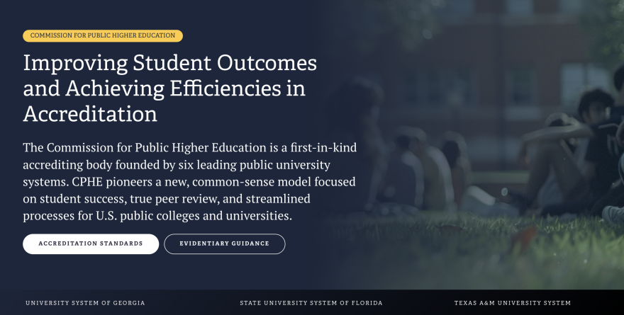 The CPHE's website