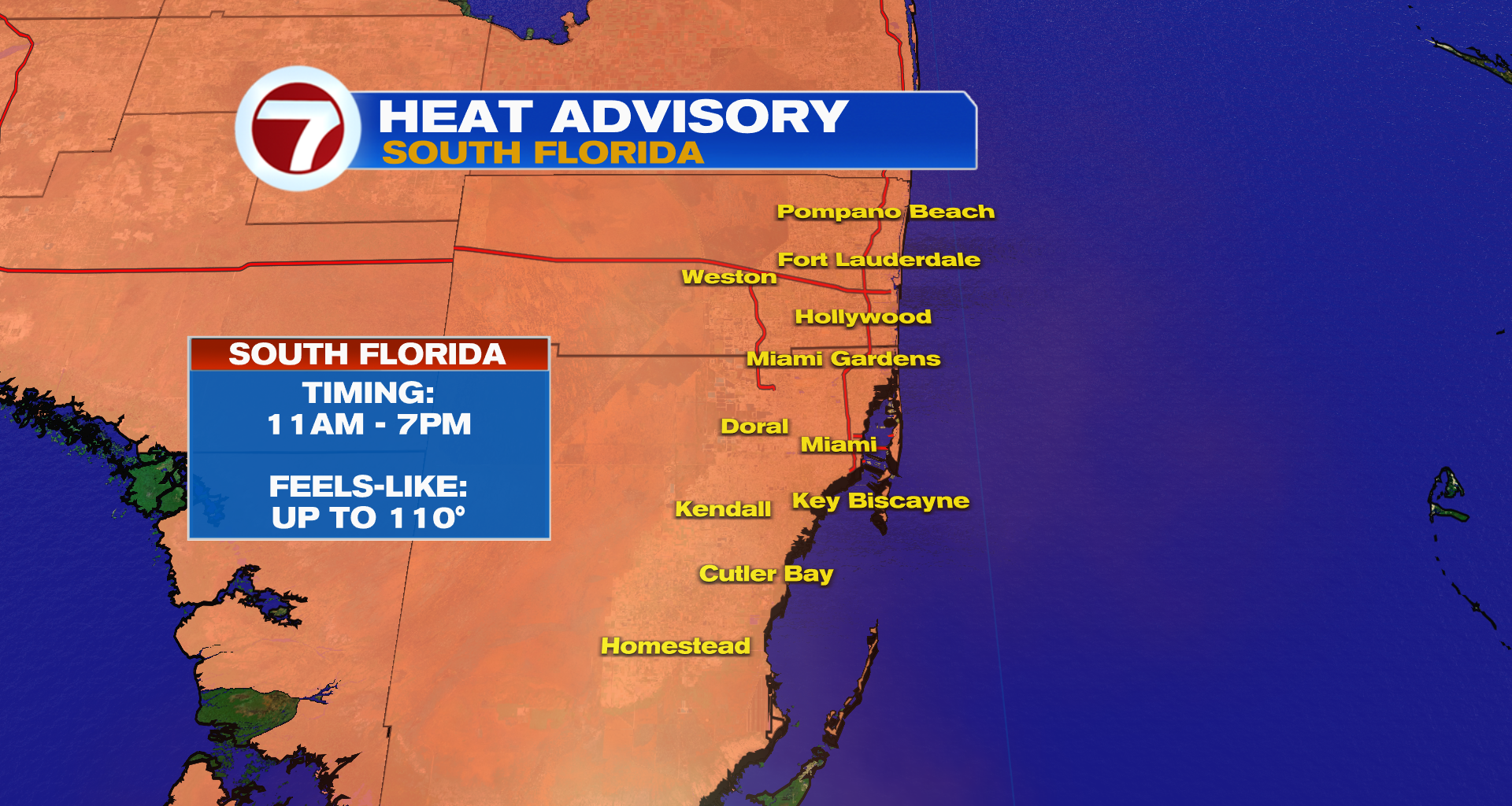 Dusty and Hot This Weekend - WSVN 7News | Miami News, Weather, Sports