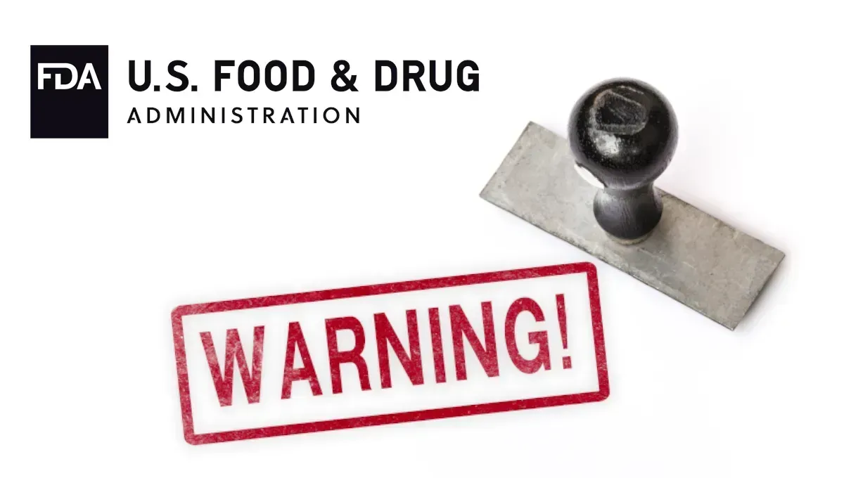 FDA warns Florida supplement maker about sanitation and allergen risks