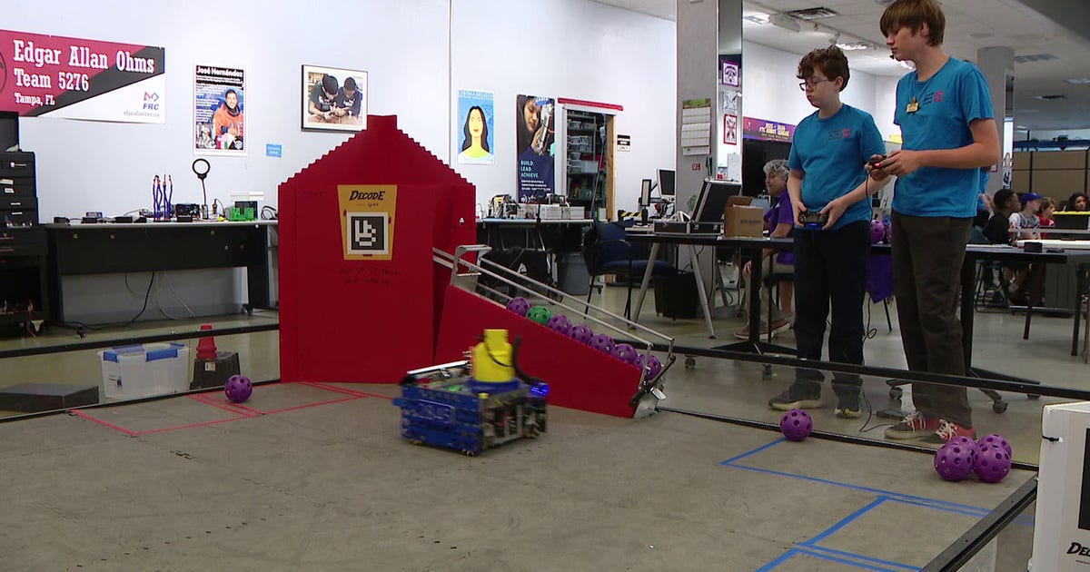 Longtime Tampa youth robotics team hosts first-ever summer camp fundraiser