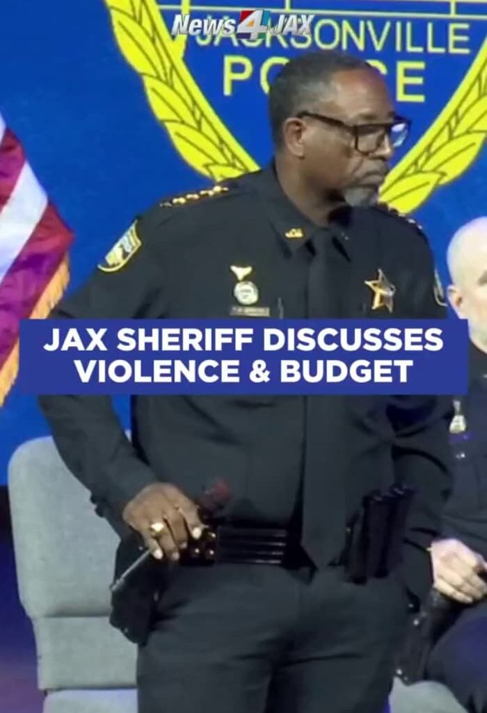Jacksonville sheriff discusses violence, budget at first town hall meeting