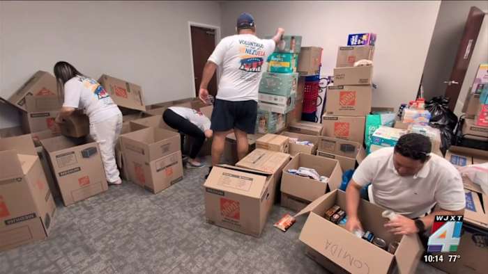 Venezuela quakes: Jacksonville donation drive sends food, medical supplies