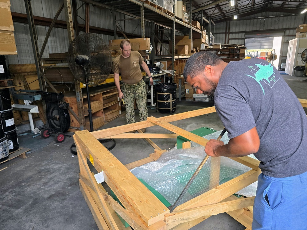 NAVSUP FLC Jacksonville install new ATAC system