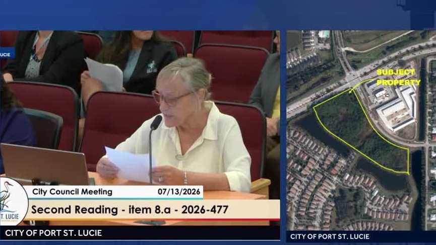 Port St. Lucie rezones property for businesses despite resident concerns
