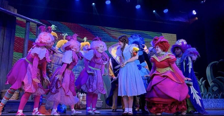 Rilyn Dick (center left) reveres Meg Wombles, who she describes as one of the sweetest persons she's ever met.