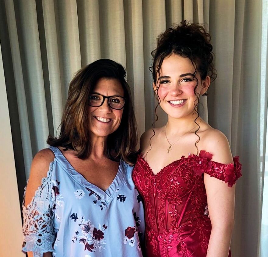 Rilyn Dick pictured with her mother, Jennifer.