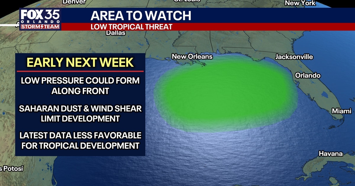 Forecasters monitor eastern Gulf for possible tropical development
