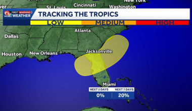 Tracking The Tropics: New area to watch for potential development near Florida