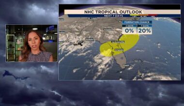 NHC highlights area near Florida for possible tropical development