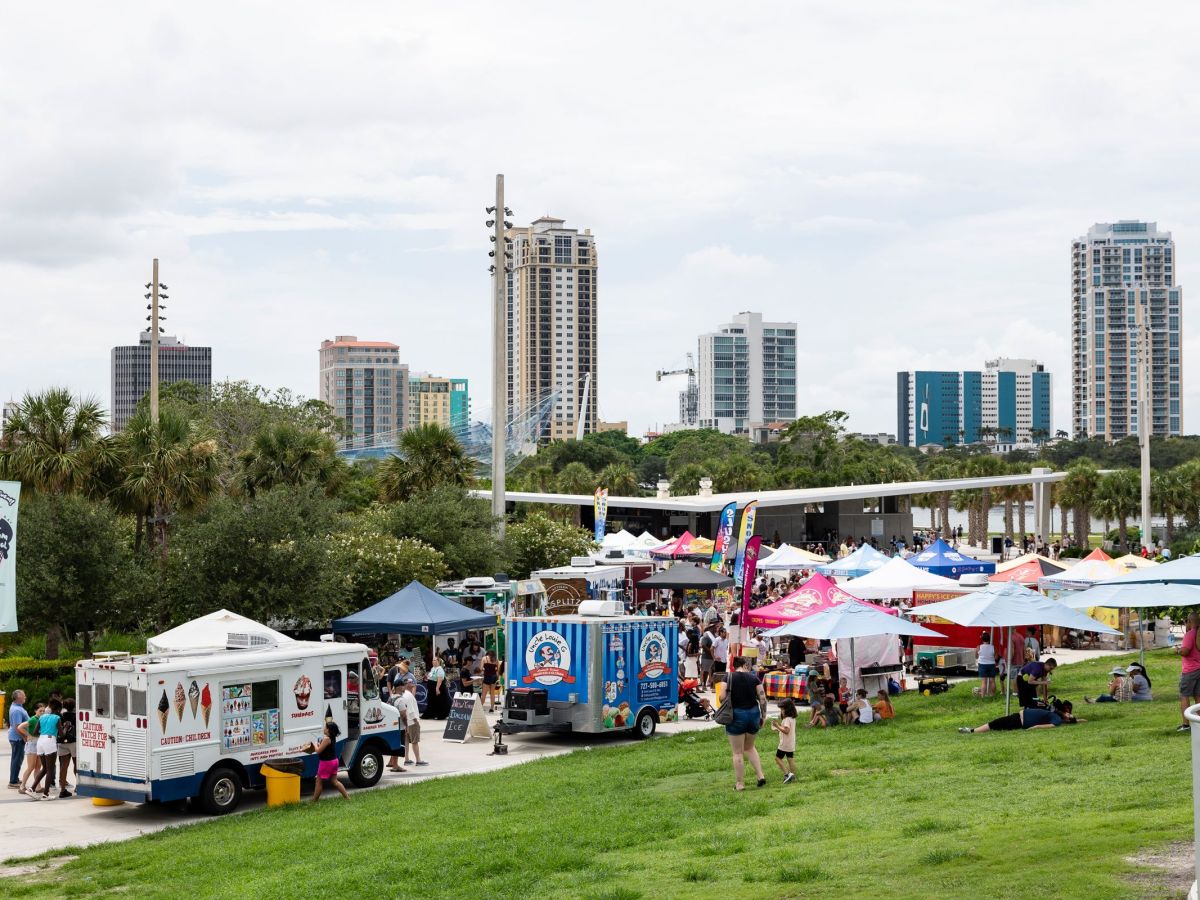 St. Pete Pier hosts the Tampa Bay Ice Cream Festival this weekend