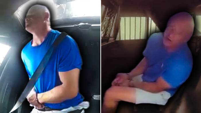 Bodycam footage shows Florida man with 'jerry-rigged Whizzinator' in deputy's car