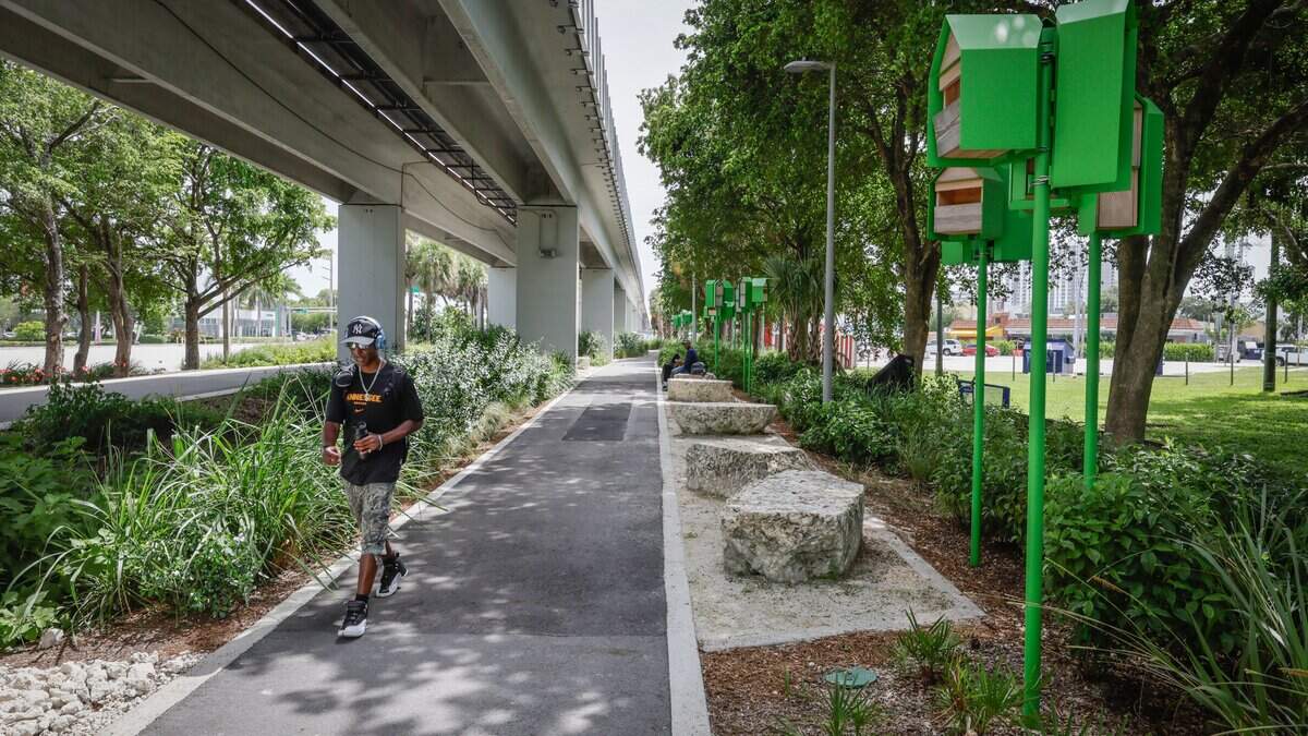 New portion of the Underline opens by Dadeland, South Miami