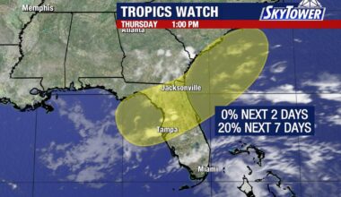 Will a tropical storm form in the Gulf this weekend?
