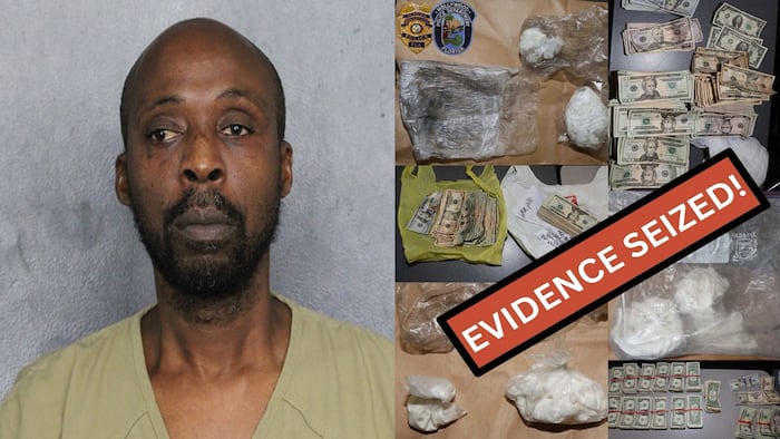 Alleged drug dealer arrested in Hollywood, more than $60K in cash seized, police say