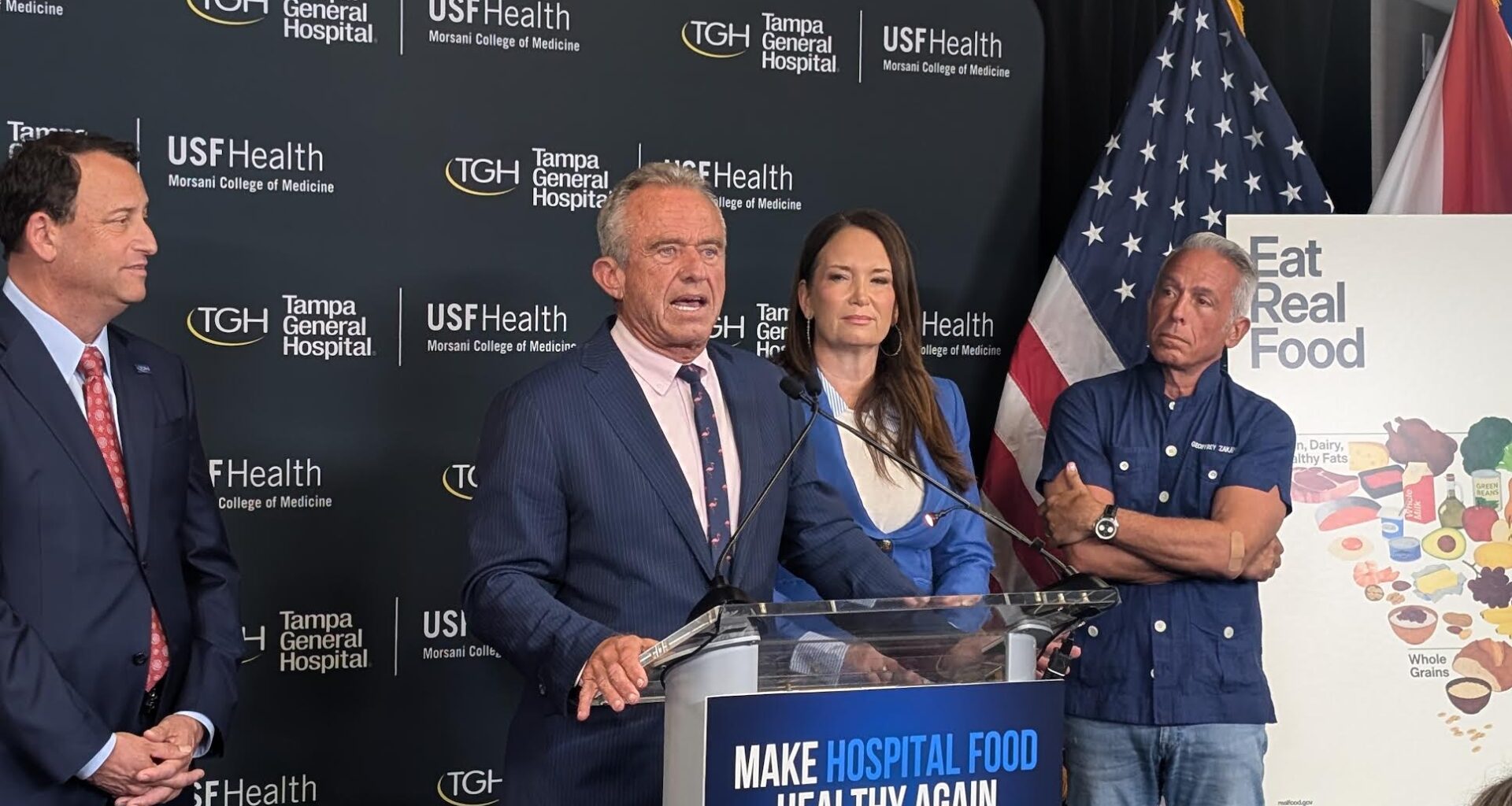 Tampa General Hospital signs on to RFK Jr.'s 'Make Hospital Food Healthier’ pledge