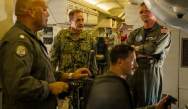 Commander, Navy Personnel Command Rear Adm. Kevin Kennedy and FORCM Bill Houlihan visit Naval Air Station Jacksonville